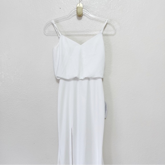 NEW Dress the Population Gracelyn Blouson Jersey Gown size xxs - Picture 4 of 12